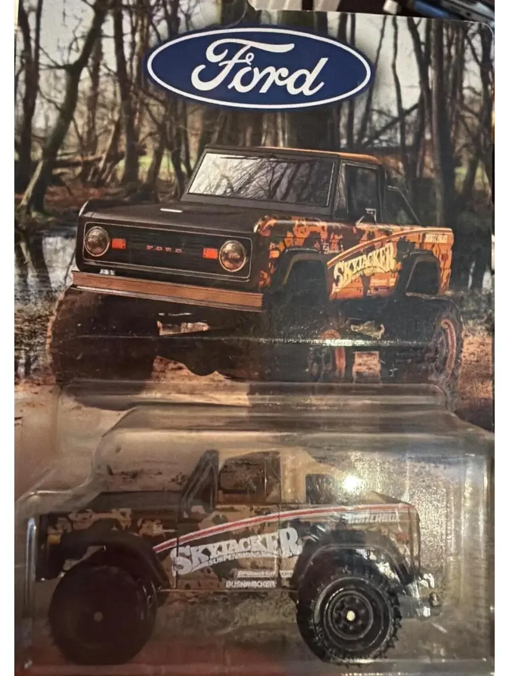 Matchbox 72 Ford Bronco 4X4 Skid Steer Die-Cast Toy Truck